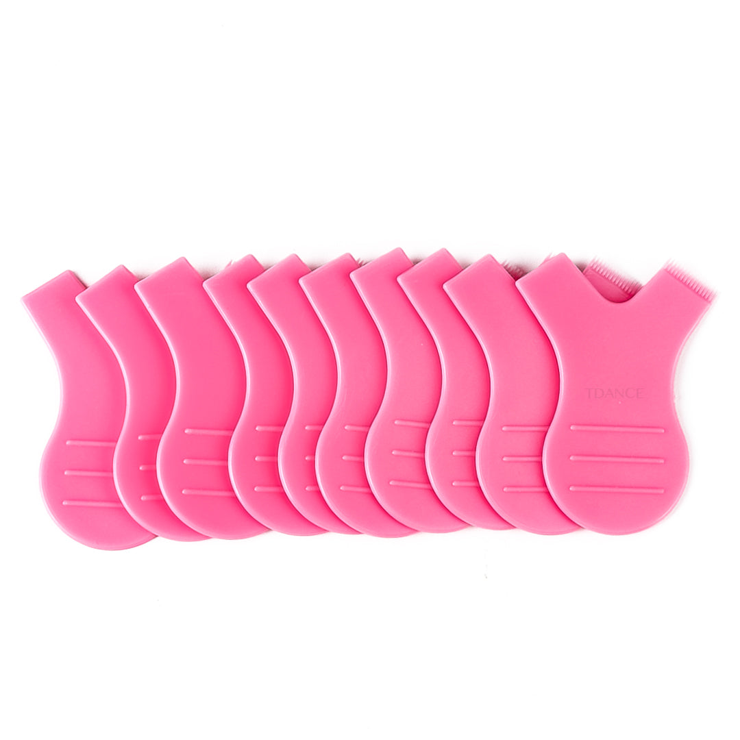Peigne à mascara en forme de Y (10pcs / pack)