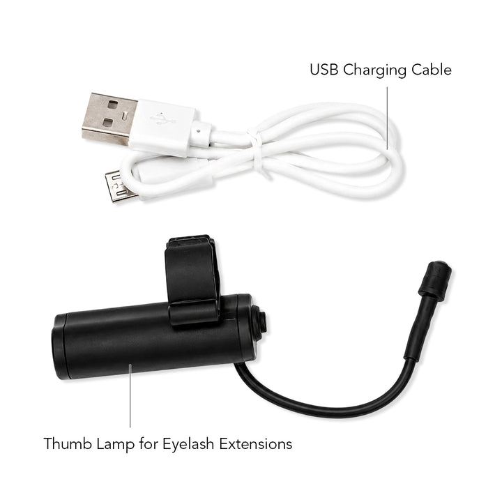 Thumb LED Lamp for Eyelash Extensions
