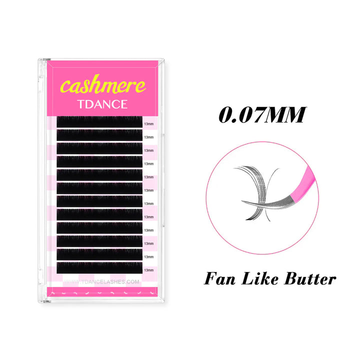 0.07MM Cashmere Premium Volume Eyelash Extensions
