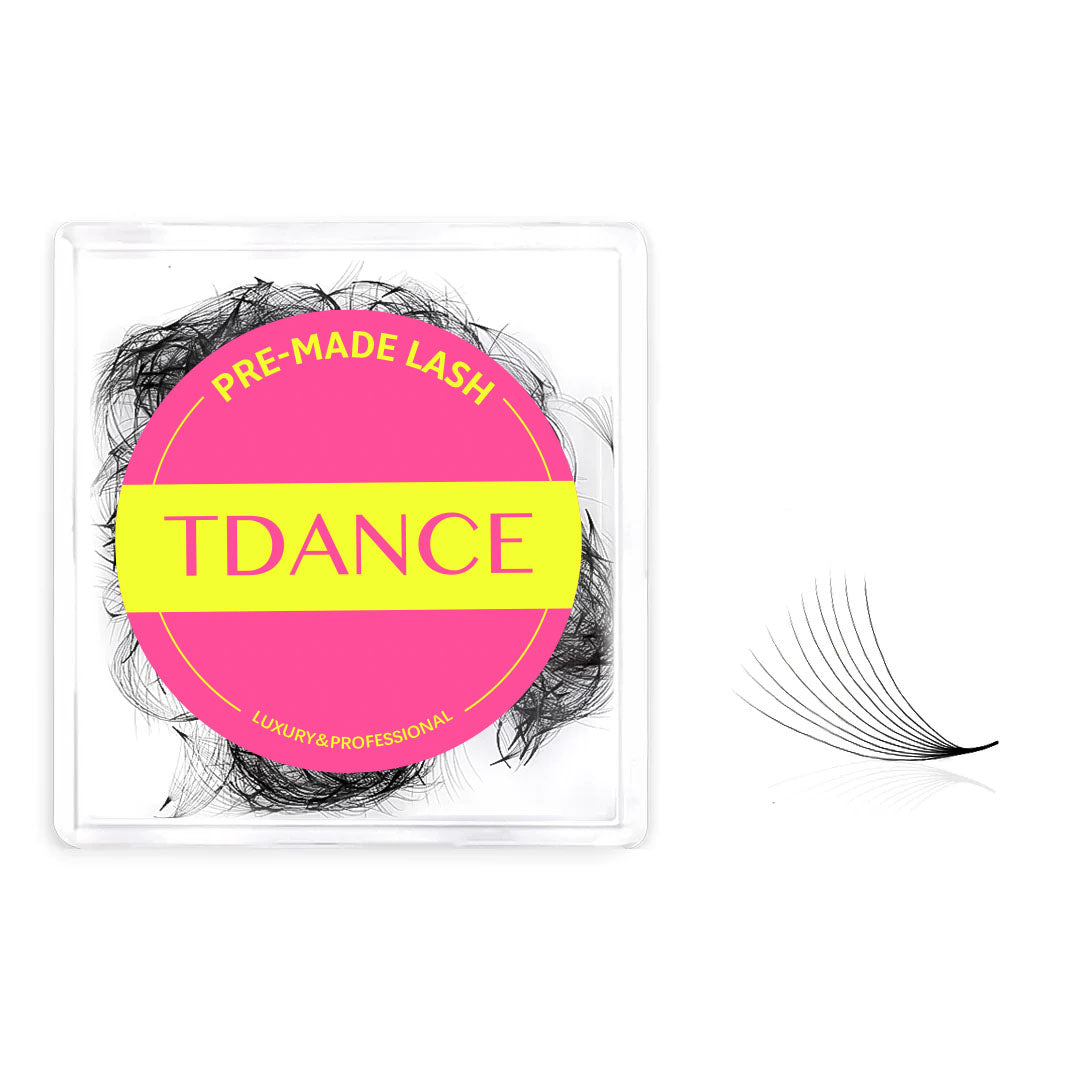 10D Handmade Premade Volume Loose Fans Pointy Base(500 Fans)