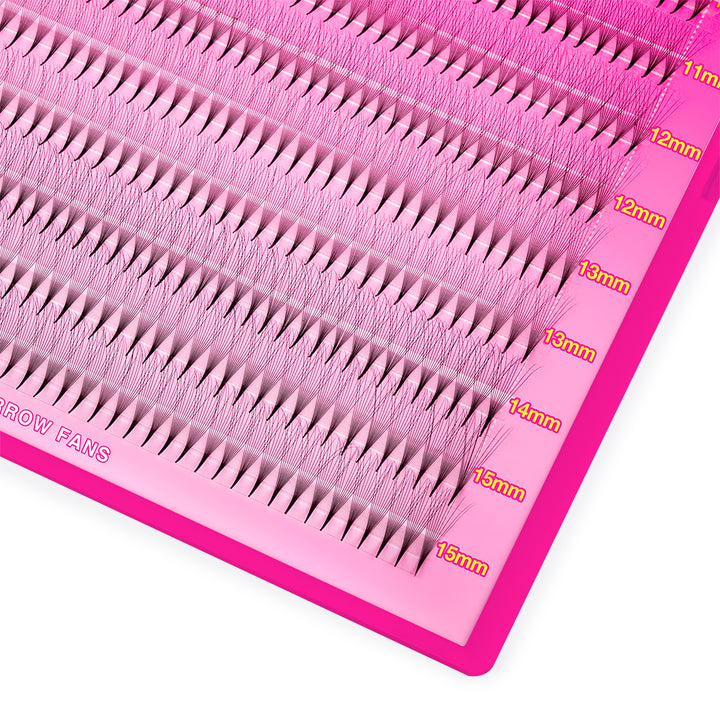 10D Narrow Promade Eyelash Extensions Ultra 1000 Fans