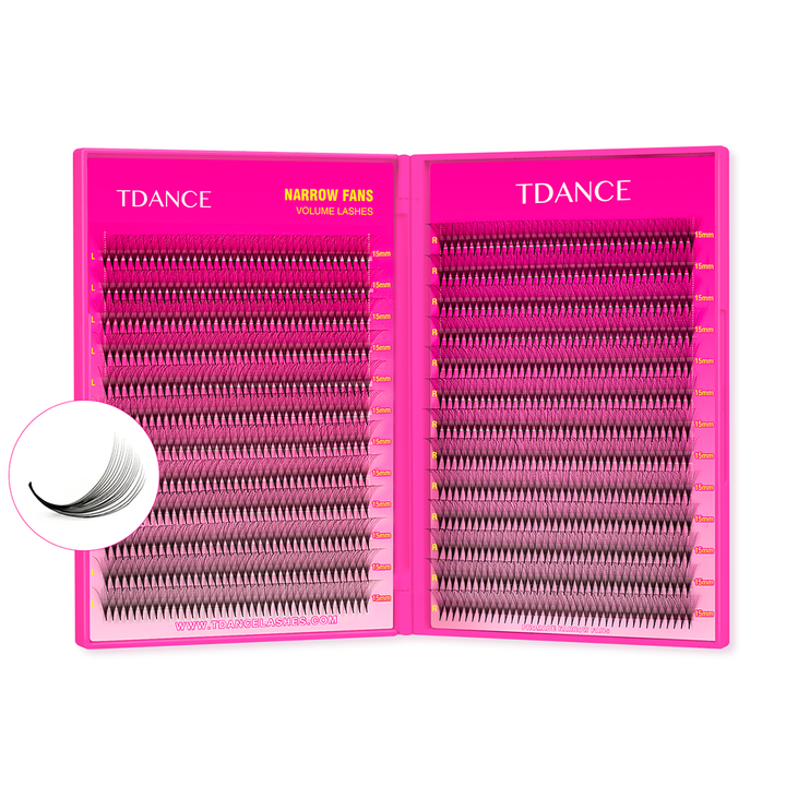 16D Narrow Promade Eyelash Extensions Ultra 1000 Fans