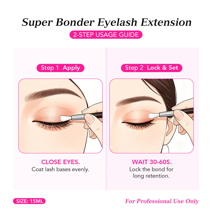 Superer Beller Wimpernerweiterung (15 ml)