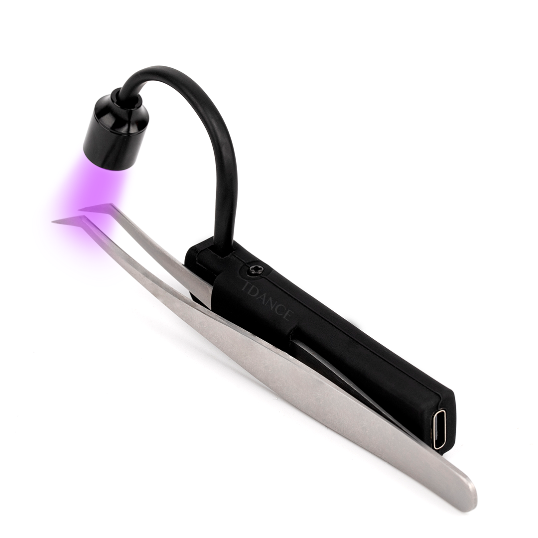 TDANCE UV/LED Tweezer Lamp For Eyelash Extension -US/EU-Standard