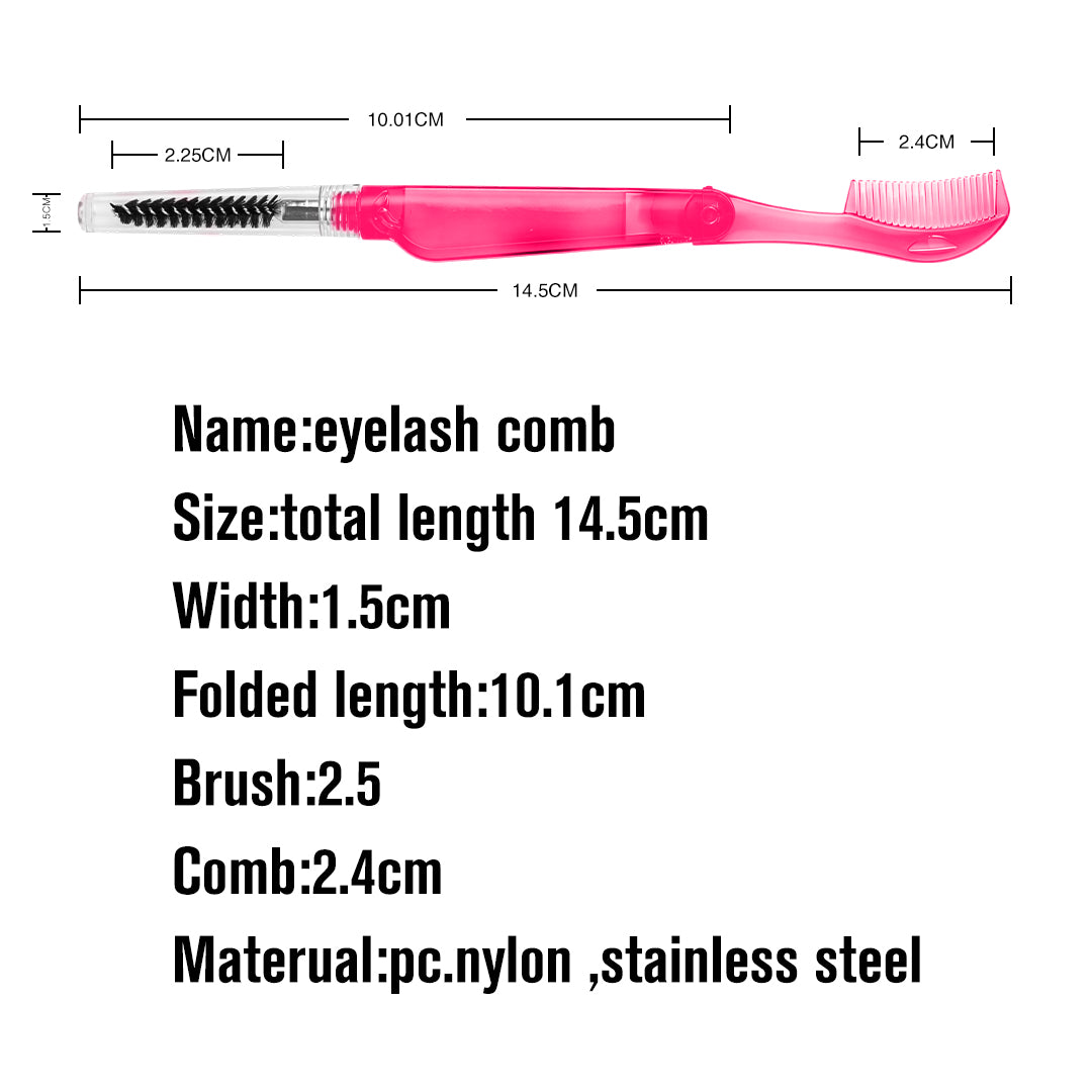 All-in-one Lash Comb & Brow Brush