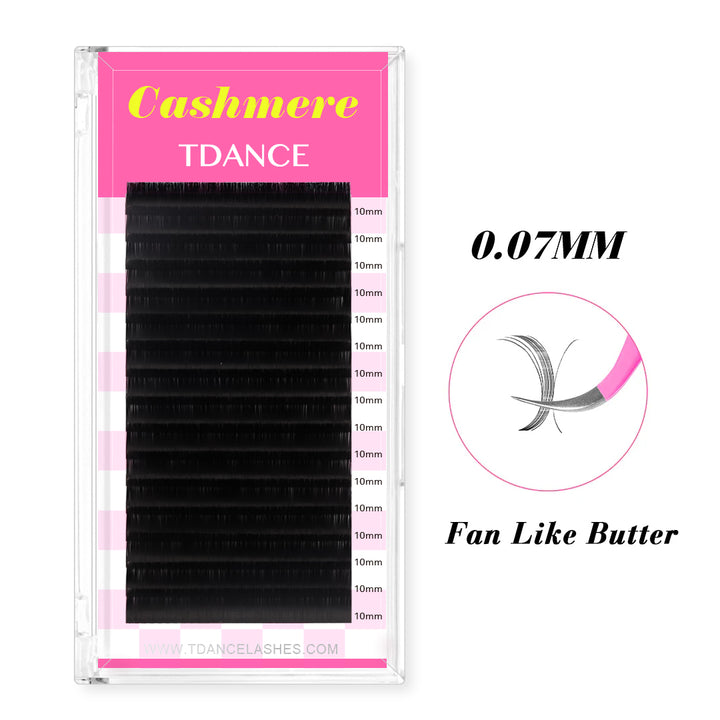 16 Rows 0.07MM Cashmere Premium Mega Volume Eyelash Extensions