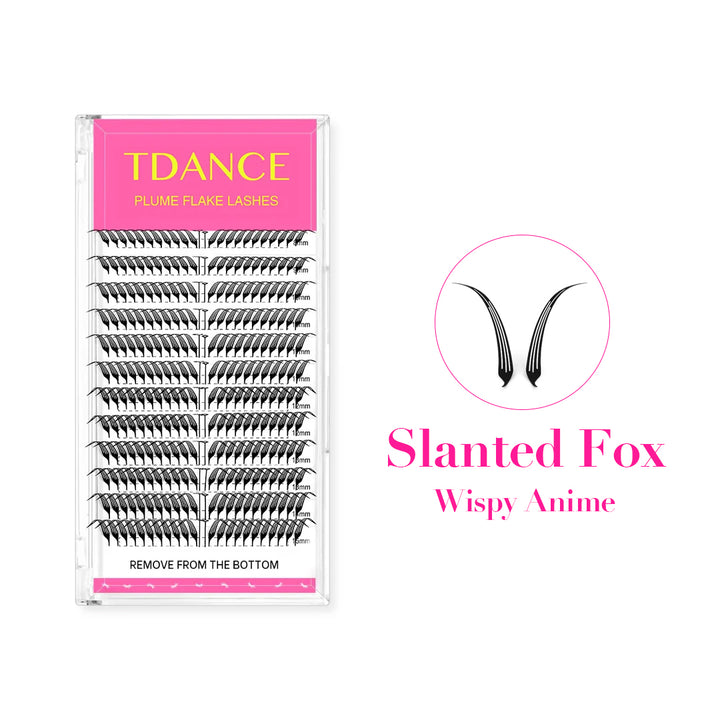 Slanted Fox Wispy Anime Lashes