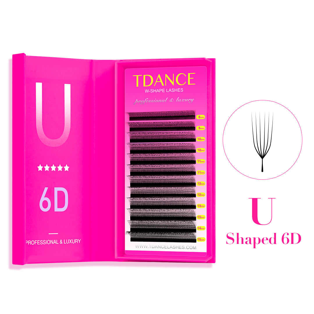 U-Shape W / U-W 6D Lashes