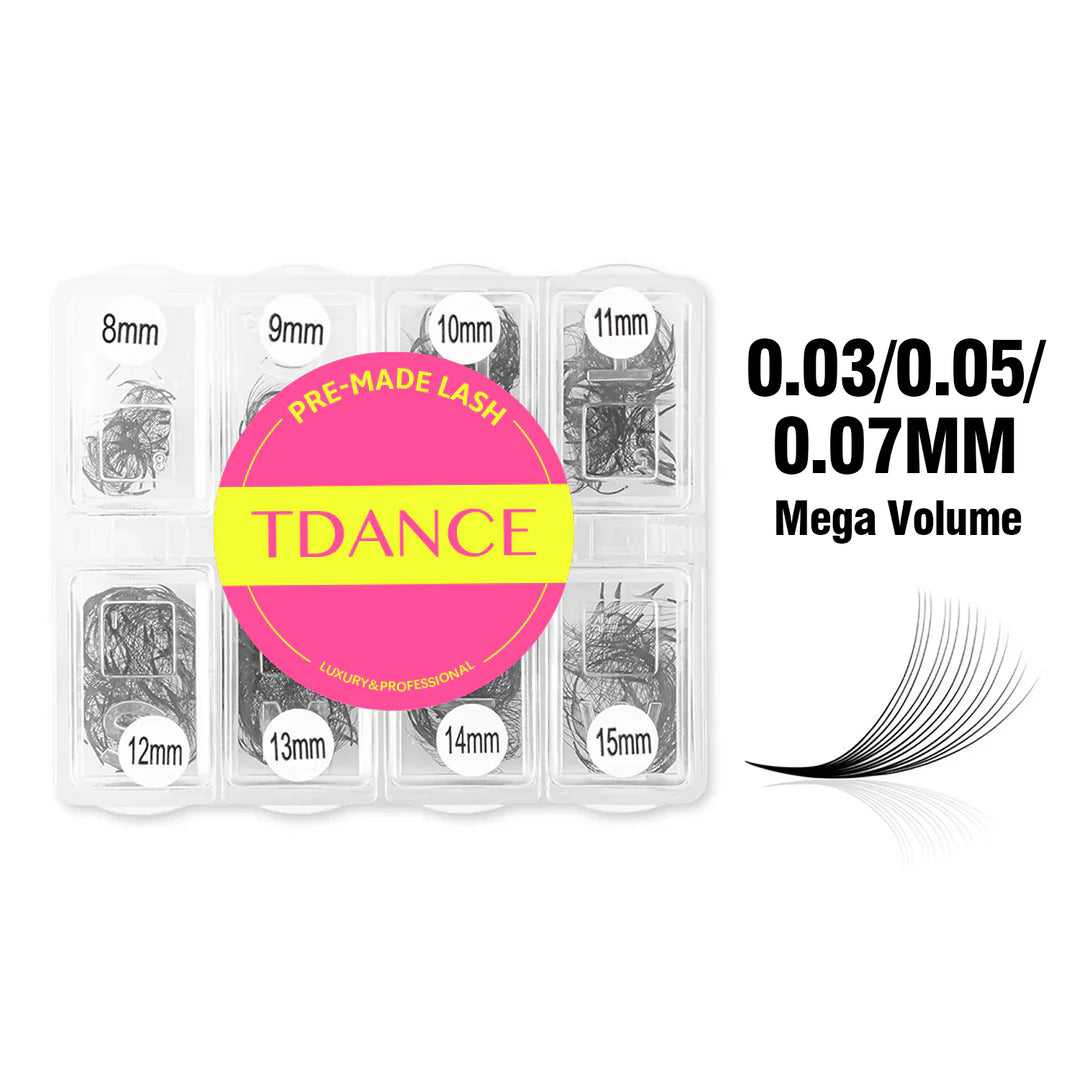 Mixed 8-15MM Promade 600 Loose Fans