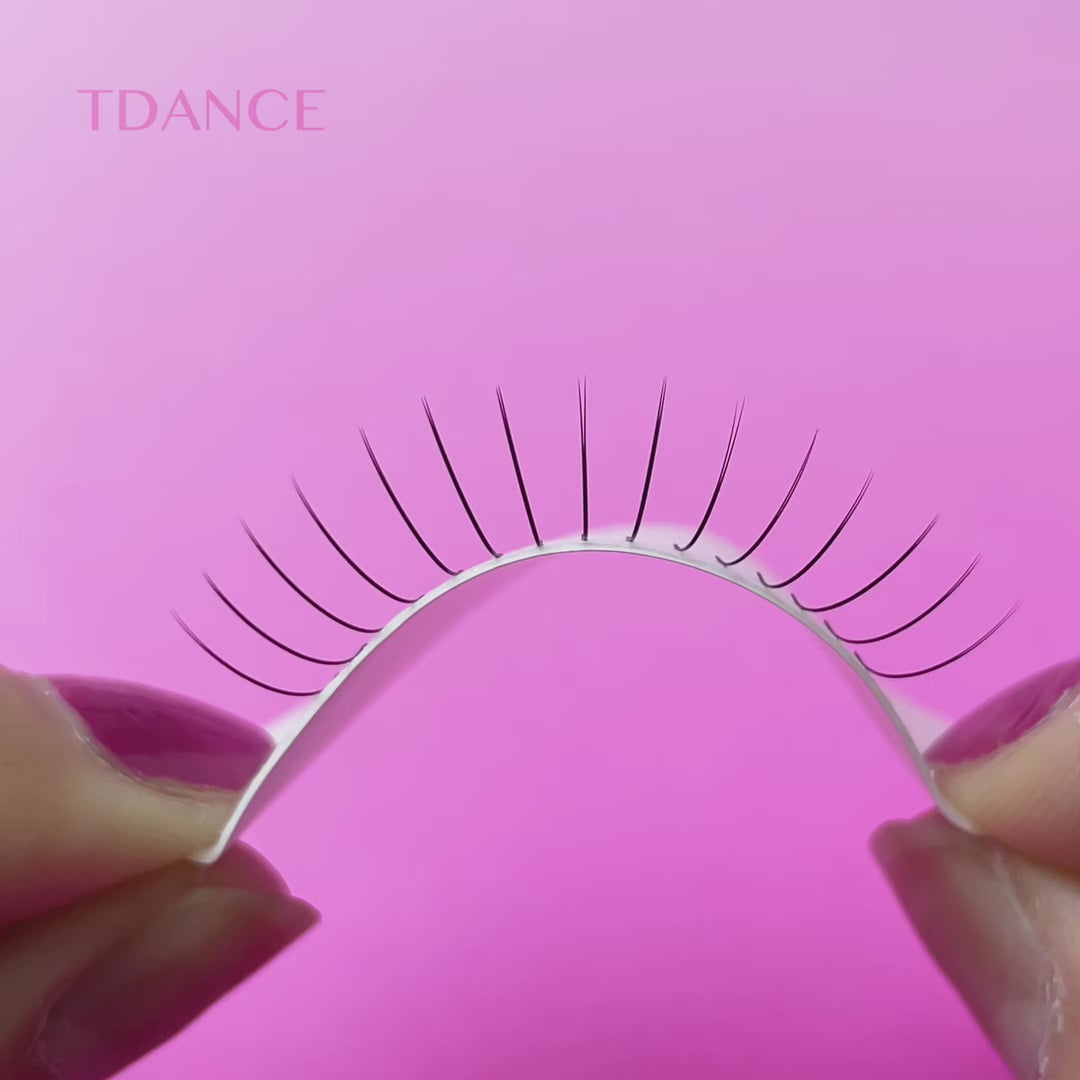 Al por mayor 0.15 mm Pelo a pelo (flat/elipse) Pestañas