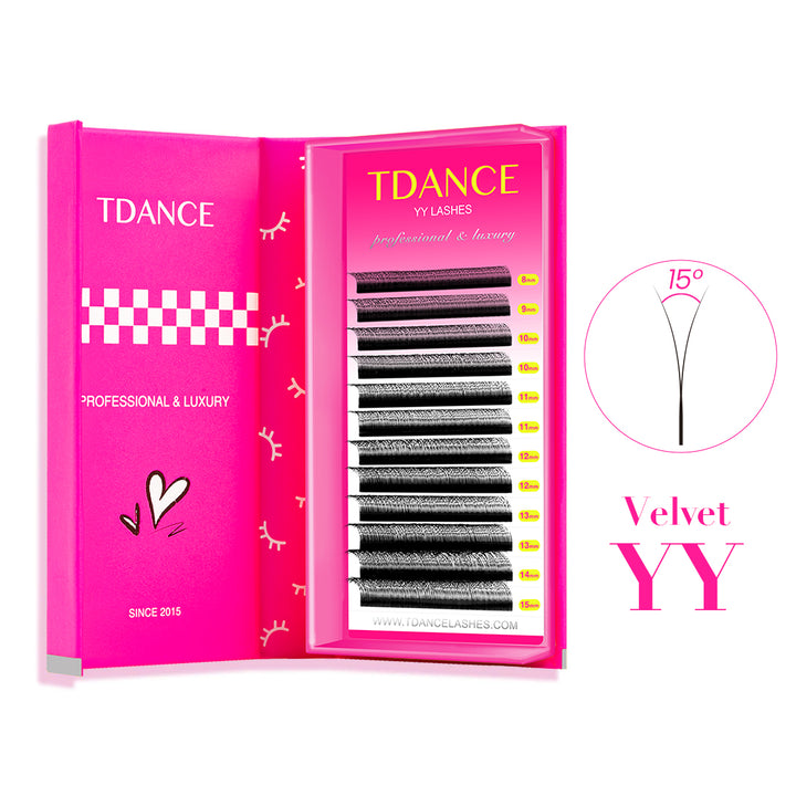 0.07MM Velvet YY Volume Lashes-TDANCE