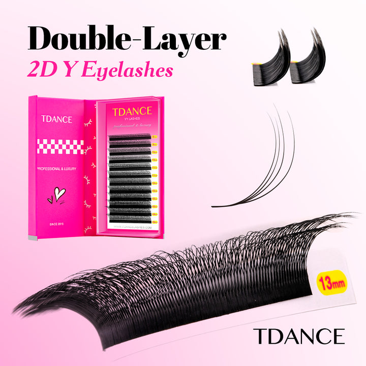 Double Layer YY Volume Lashes TDANCE